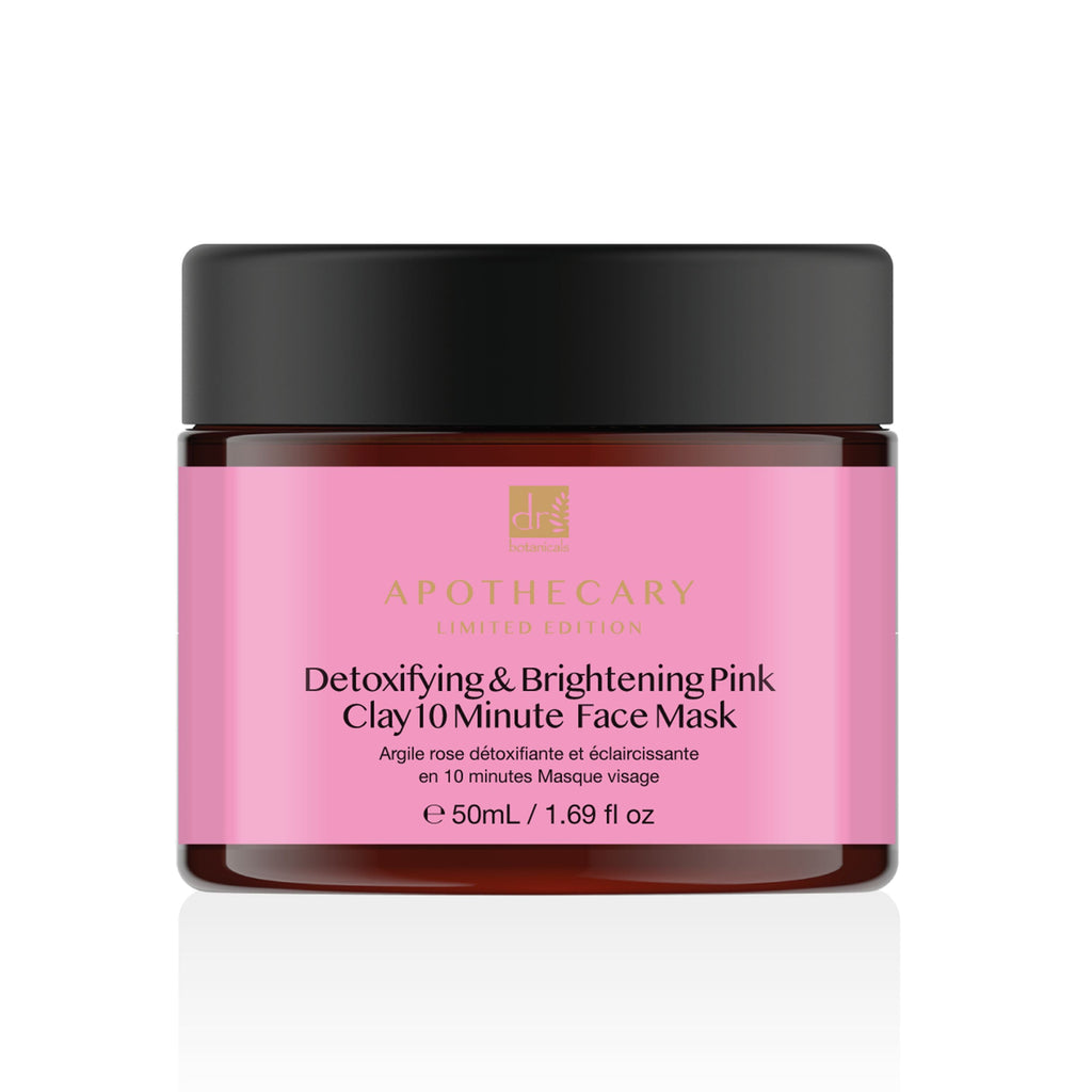 Detoxifying and Brightening Pink Clay 10 Minute Face Mask 50ml Twin Pack