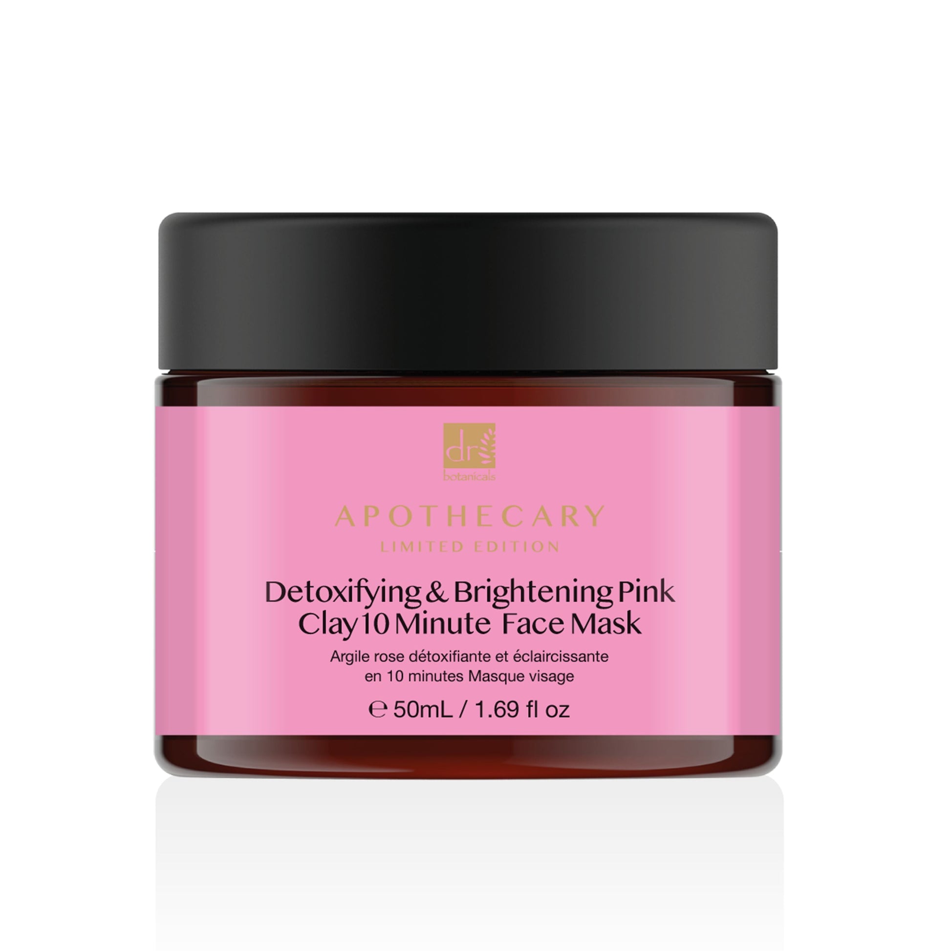 Detoxifying and Brightening Pink Clay 10 Minute Face Mask 50ml Twin Pack