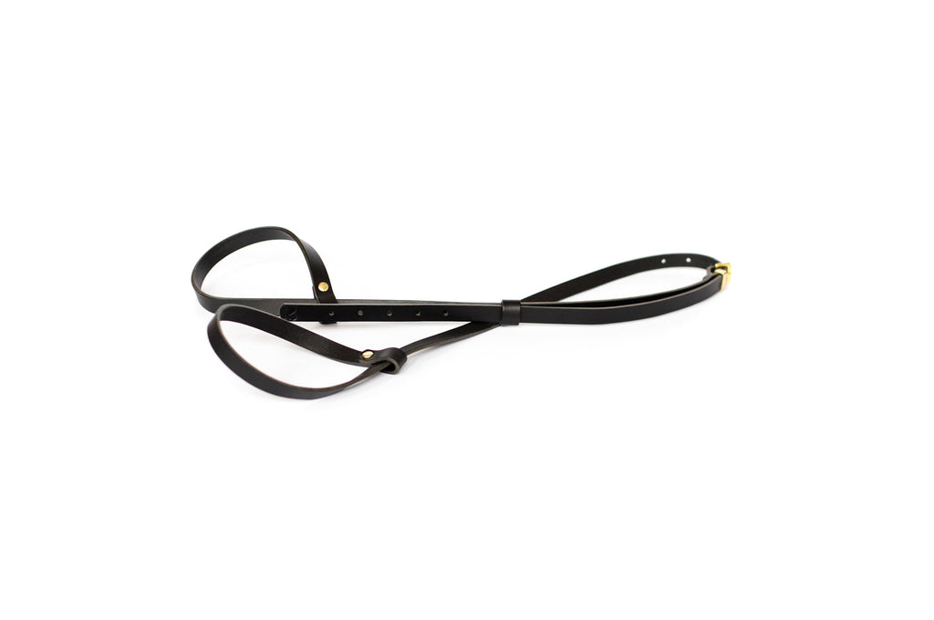 Adjustable Leather Mat Strap