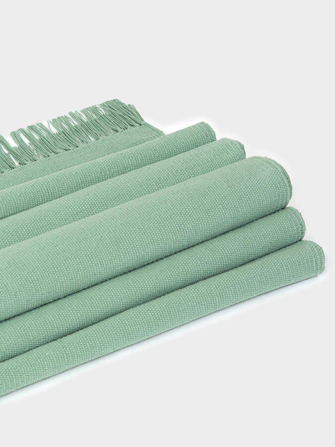 Organic Cotton Yoga Mat Handwoven in India