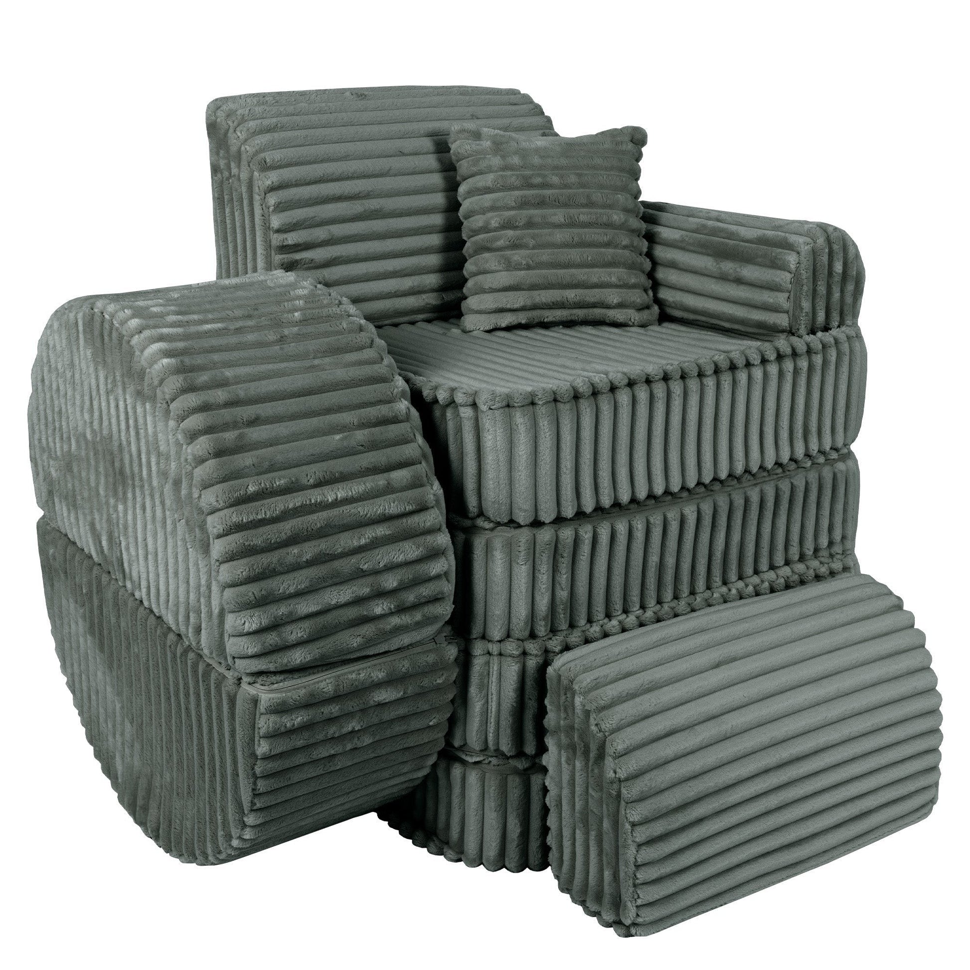 Medium Plus Kids Sofa – Compact, Stylish, and Comfortable by MeowBaby at www.brixbailey.com