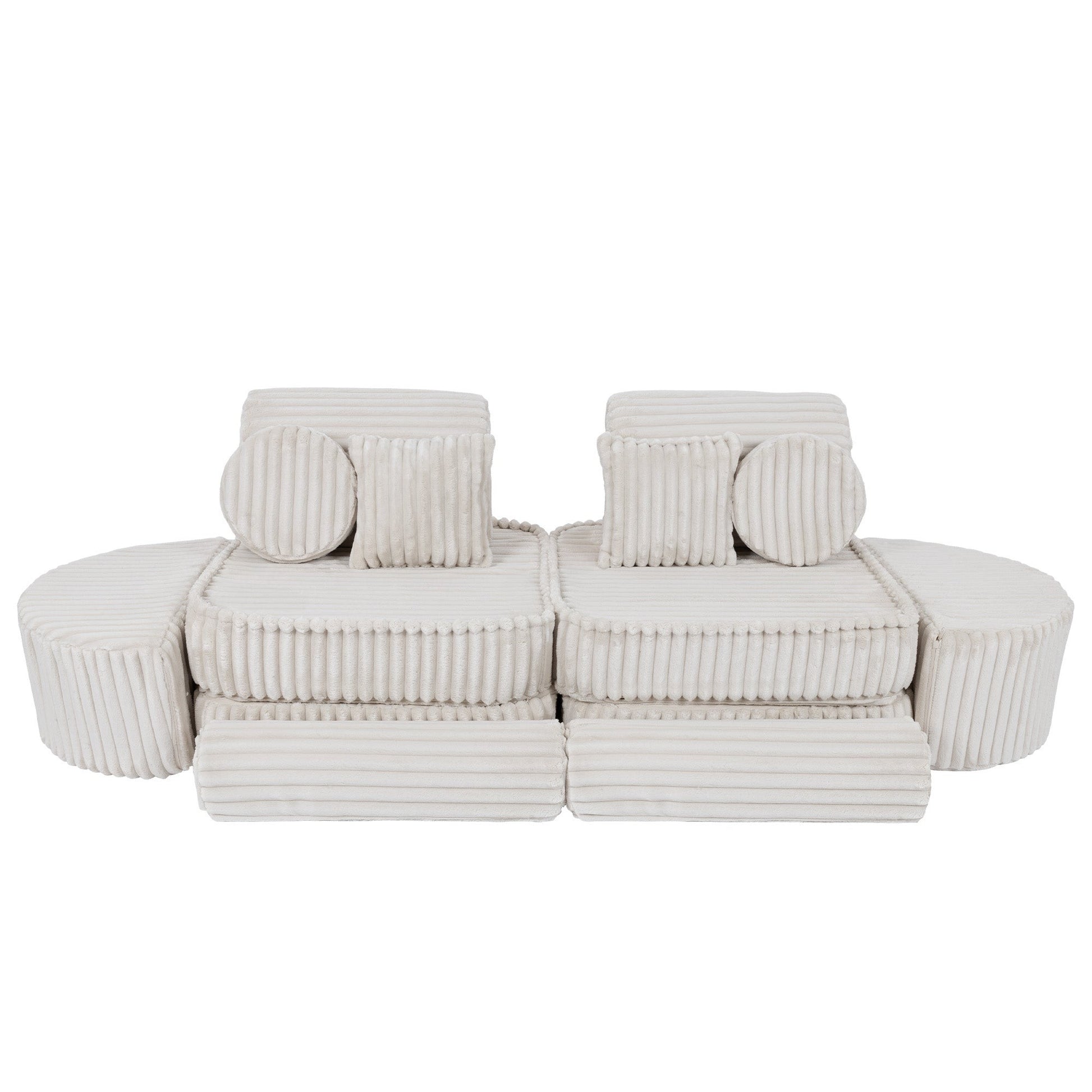 Medium Plus Kids Sofa – Compact, Stylish & Comfortably Versatile for Modern Children's Rooms by MeowBaby at www.brixbailey.com