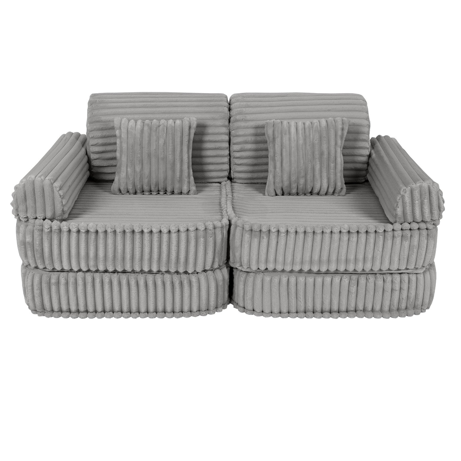 Medium Kids Sofa – Compact, Stylish, and Comfortable - Versatile & Child-Safe by MeowBaby at www.brixbailey.com