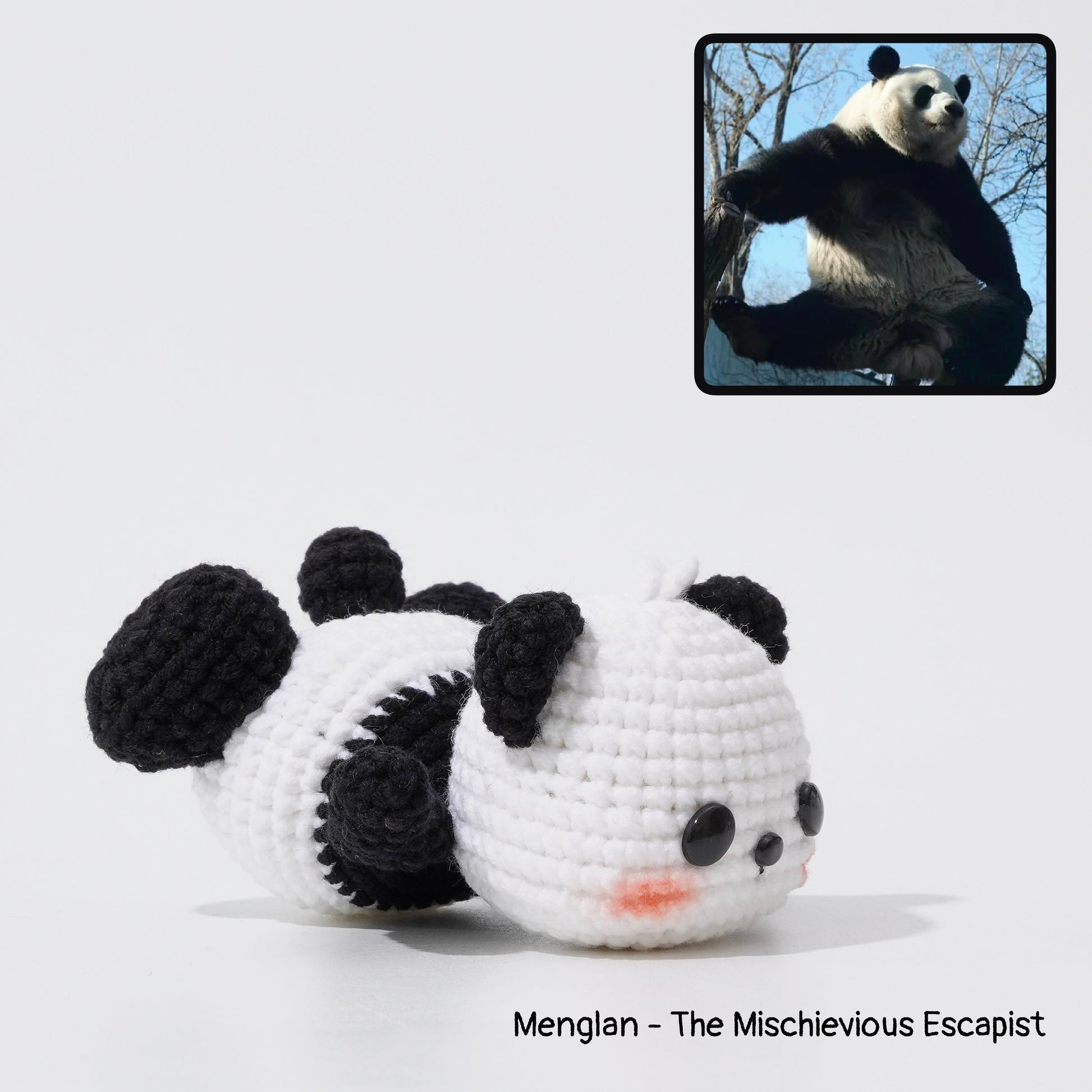 Giant Panda Amigurumi Crochet Toy Limited Restock
