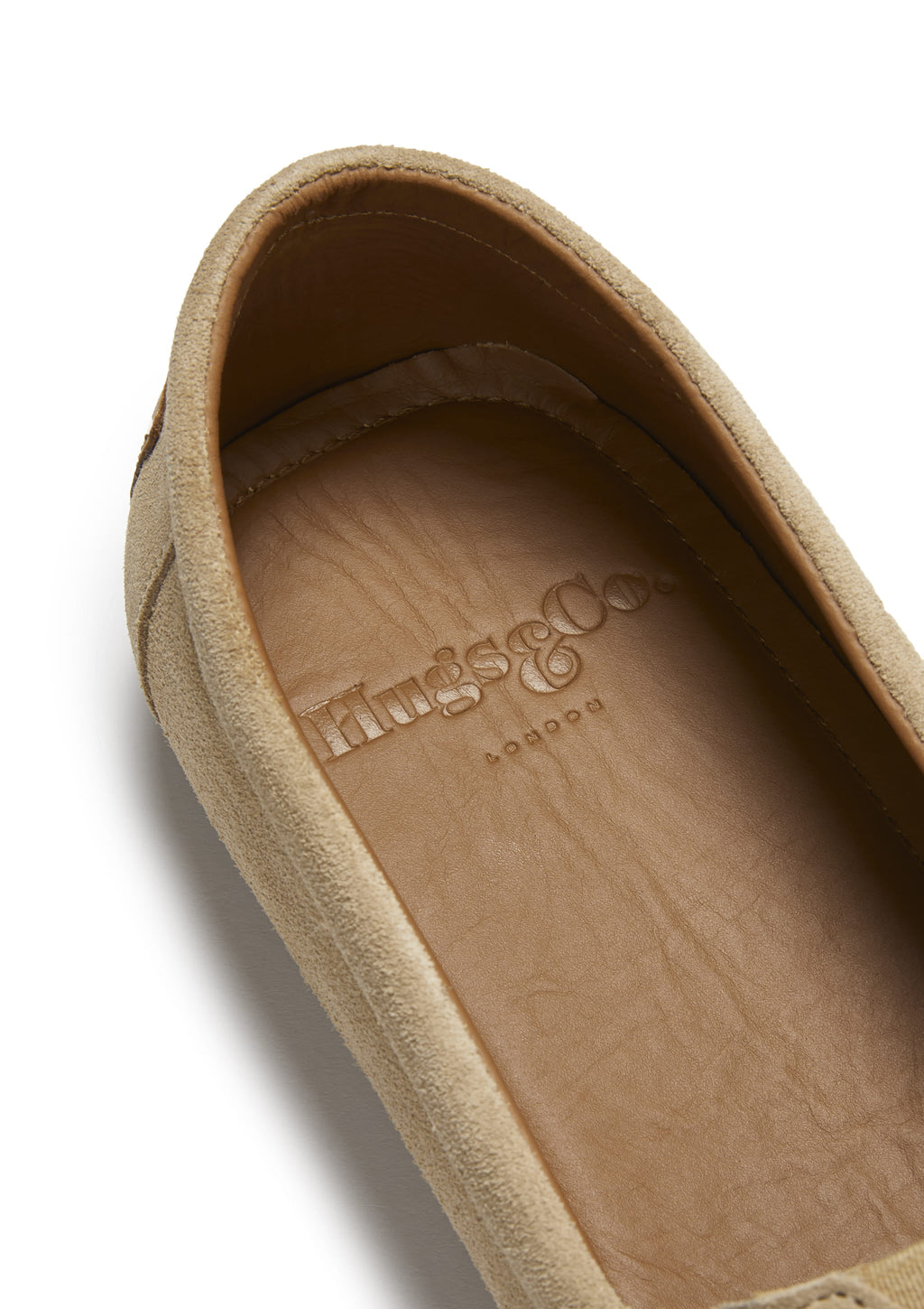 Taupe Suede Espadrilles for Men