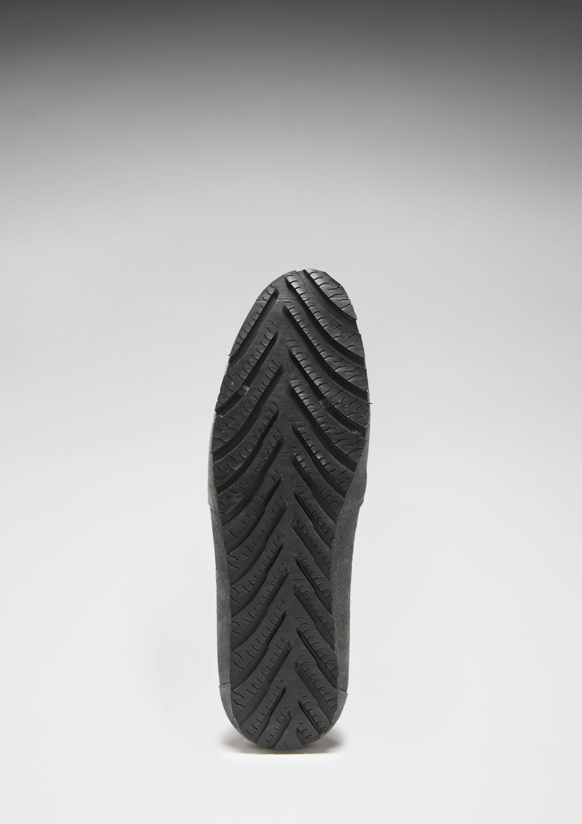 Charcoal Suede Espadrilles with Recycled Tyre Sole