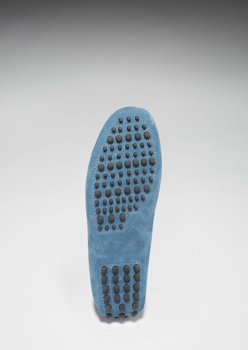 Petrol Blue Suede Laced Driving Loafers