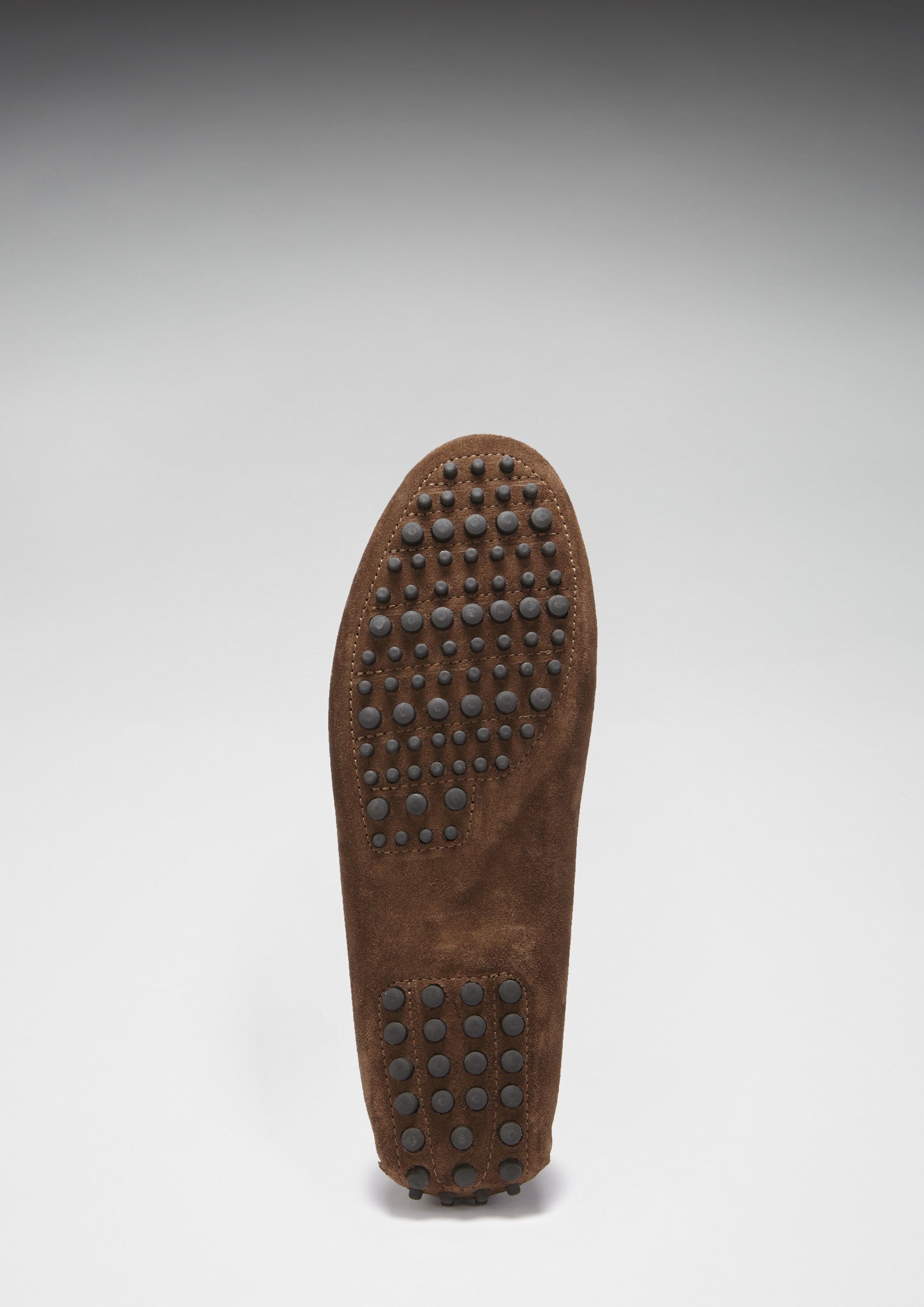 Brown Suede Tasselled Driving Loafers