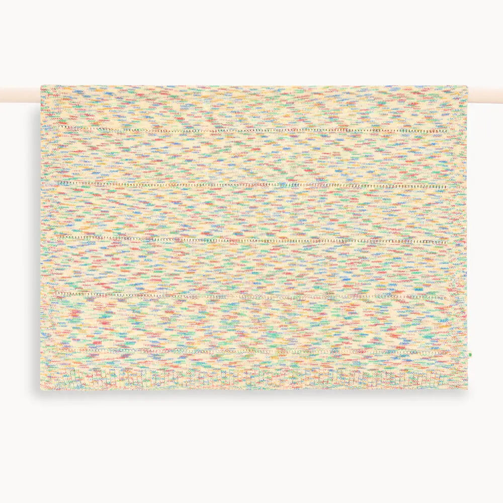 Merry - Space Dye Knitted Baby Blanket