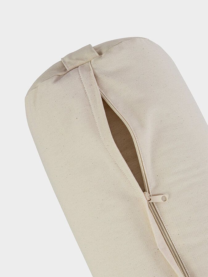 Organic Buckwheat Yoga Bolster Round