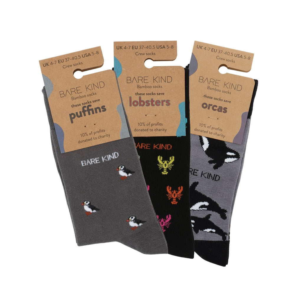 Midnight Classic Bamboo Sock Set