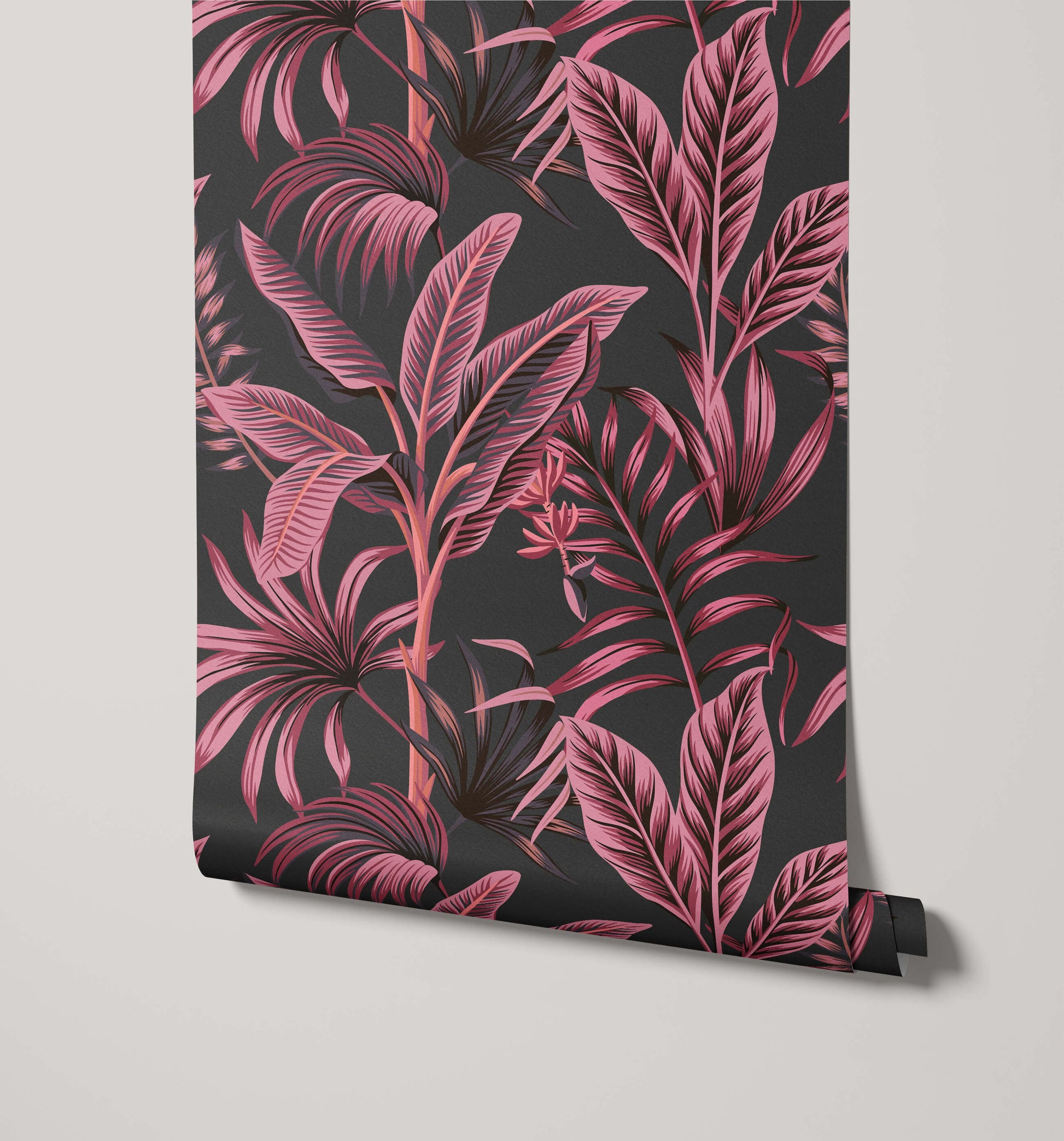 Midnight Tropical Wallpaper