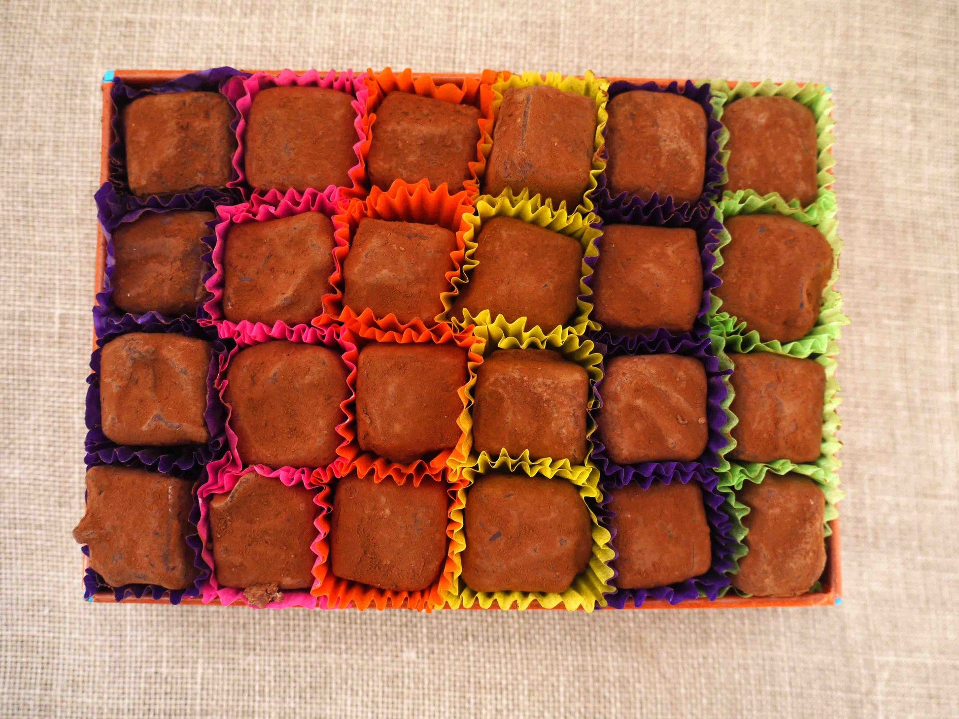 Milk Chocolate Truffles with Sea Salt
