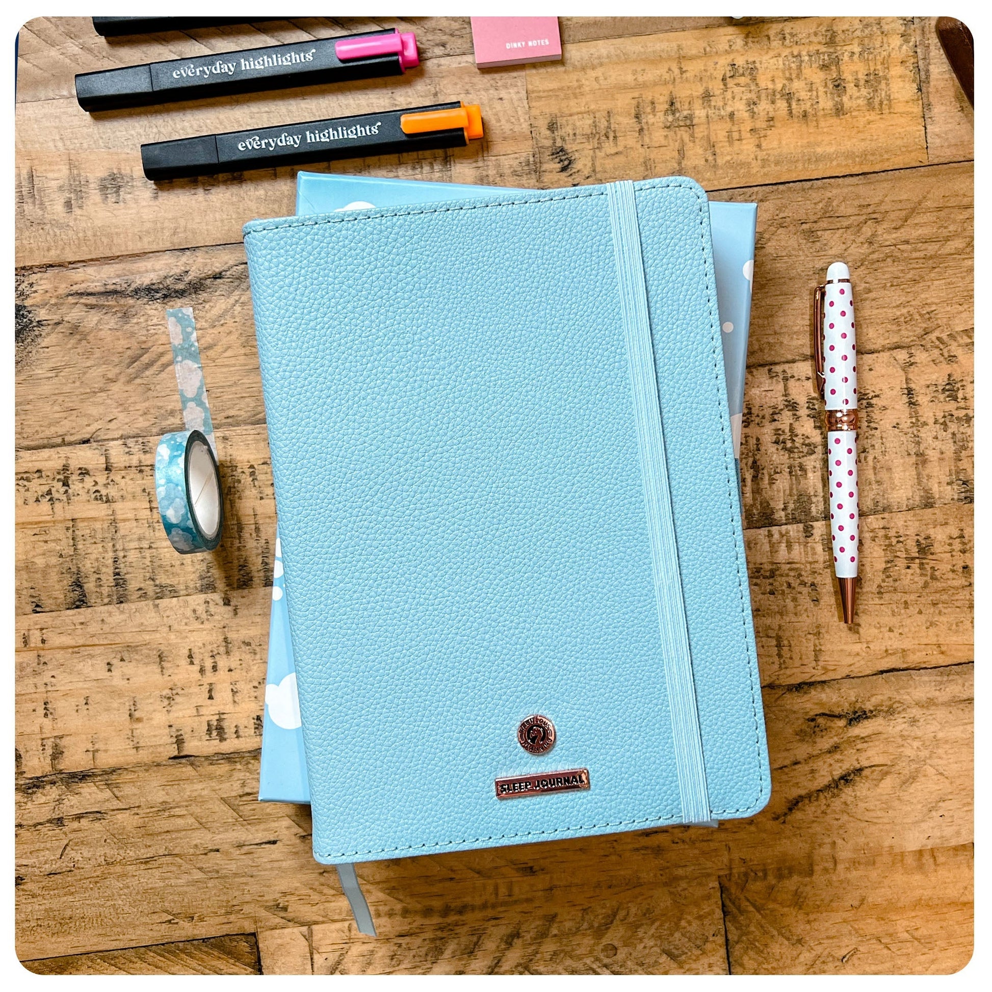 Mindfulness Sleep Journal Deluxe A5 Undated 365 Days