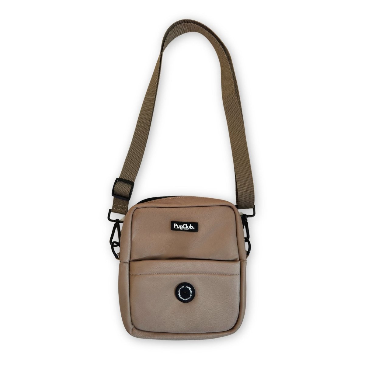 Mini Dog Walking Bag in Tan