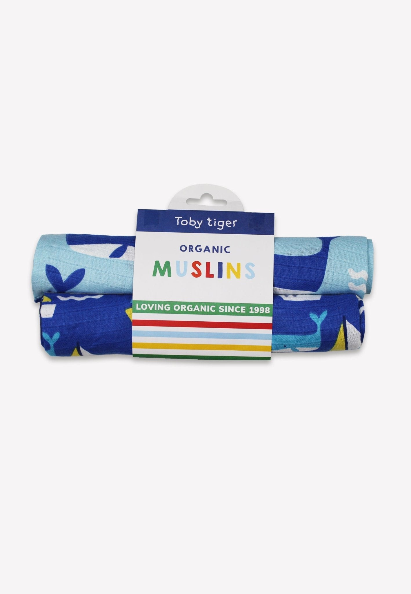 Organic Print 2 Pack Muslins 70x70cm