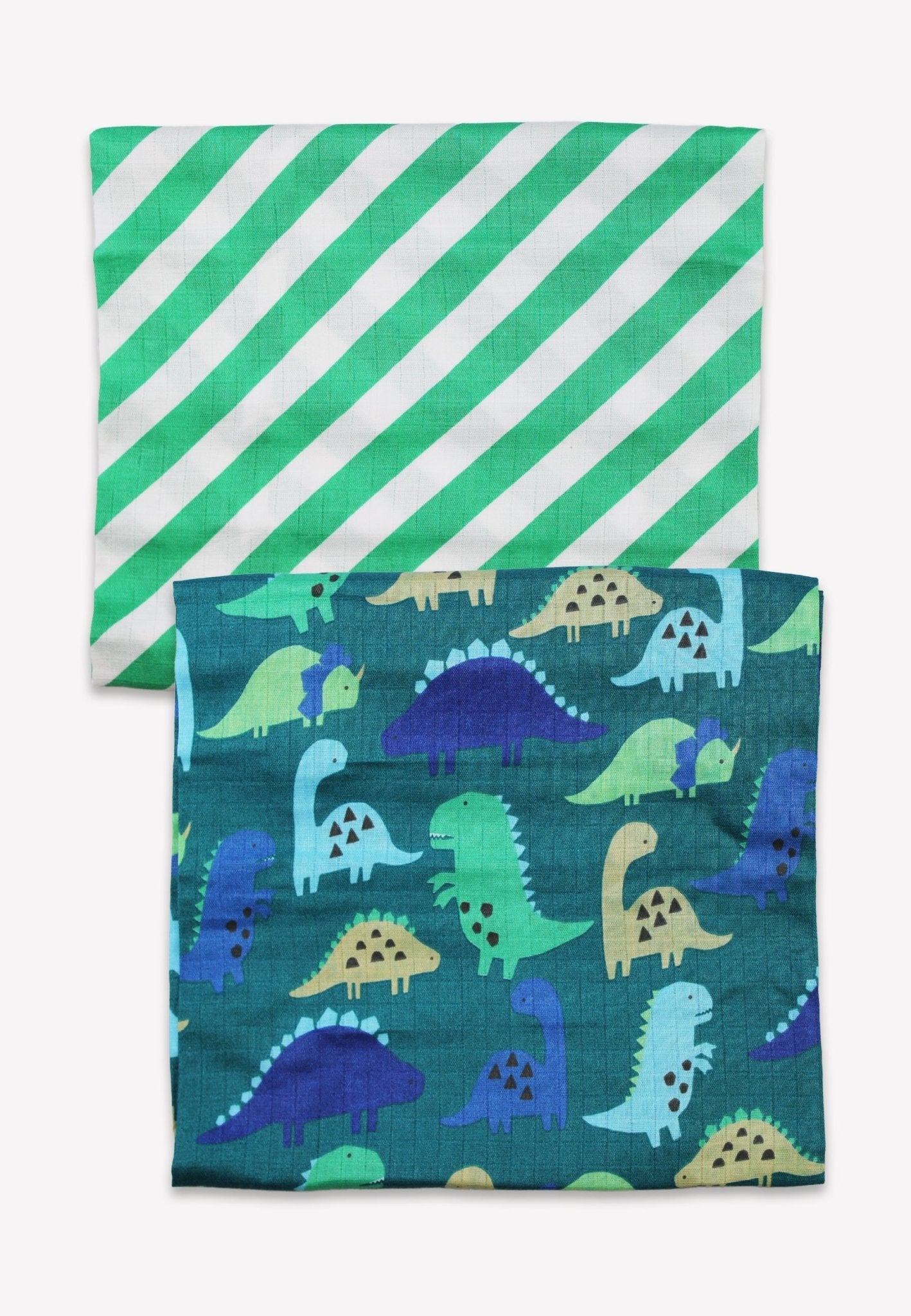 Organic Tonal Dinosaur Muslin 2 Pack