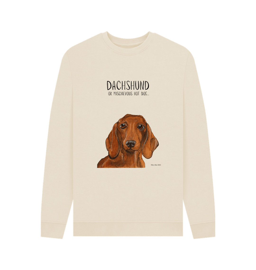 Custom Pet Portrait Men's Sweatshirt