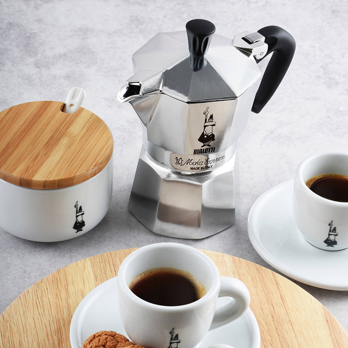 Stovetop Moka Express Coffee Maker