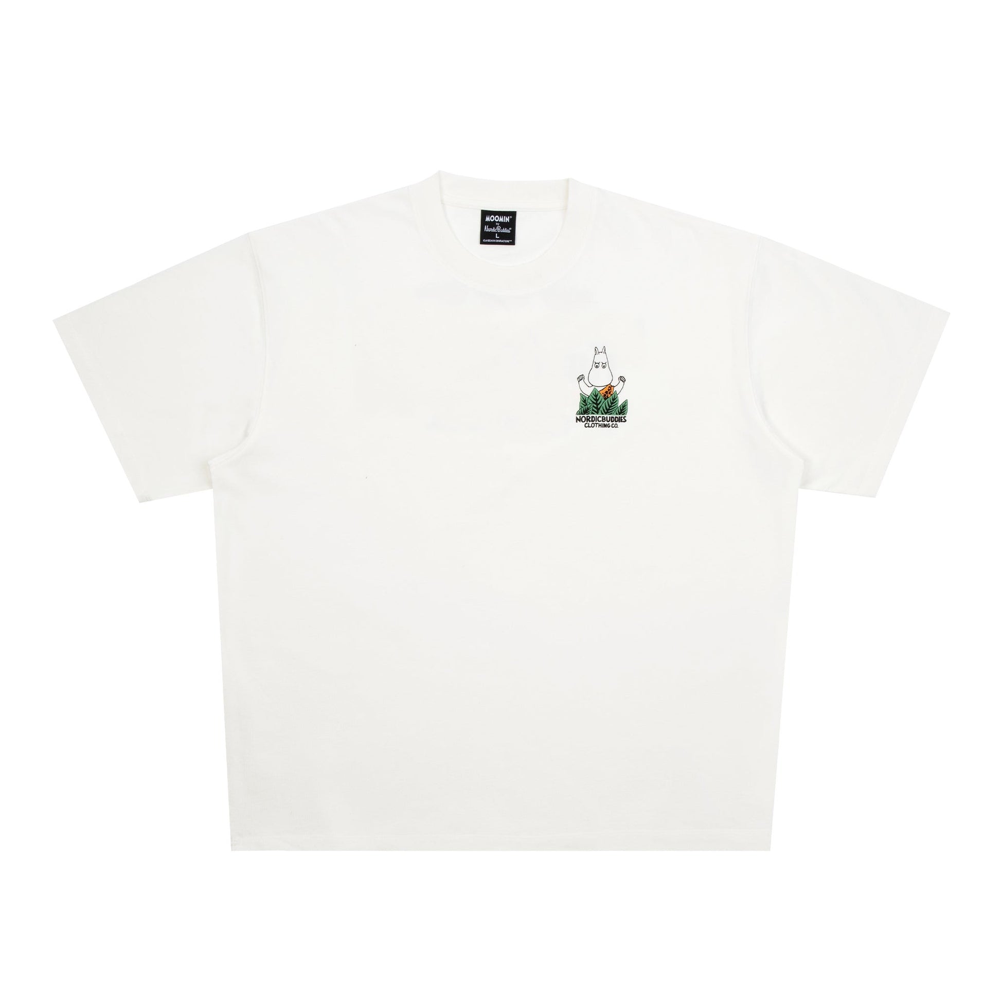 Moomin Jungle Heavy Unisex T-shirt - White