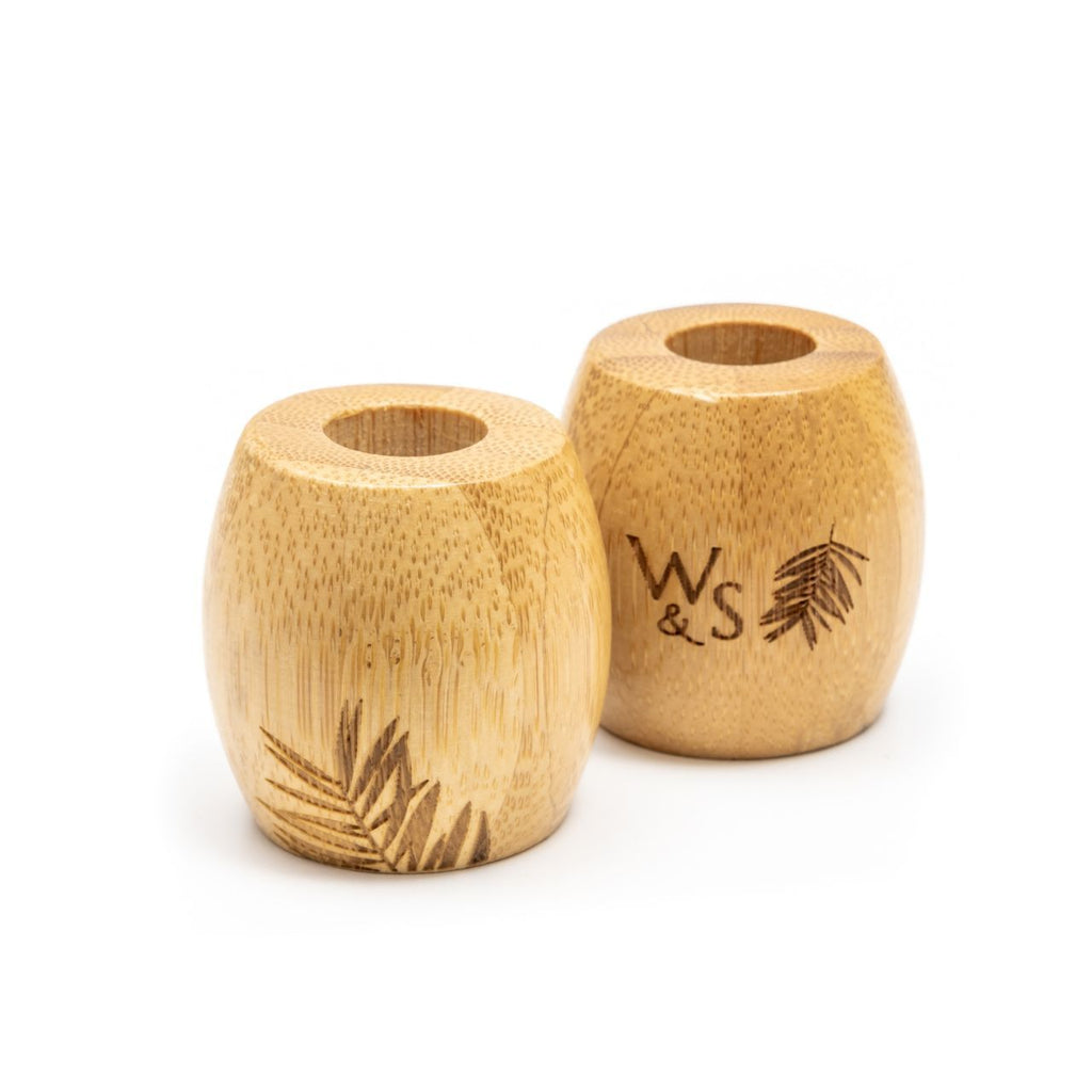 Bamboo Toothbrush Stand for Adults