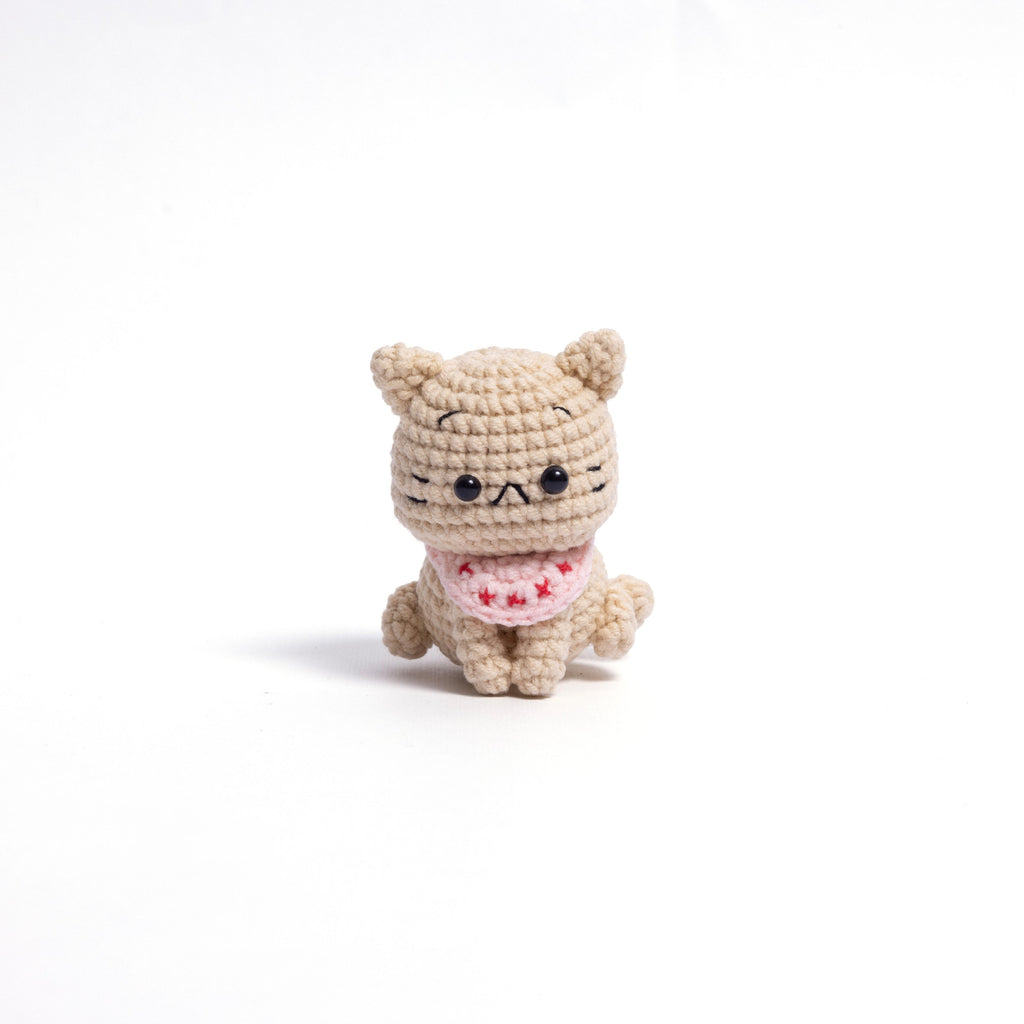 Polite Bib Crochet Cat Collection