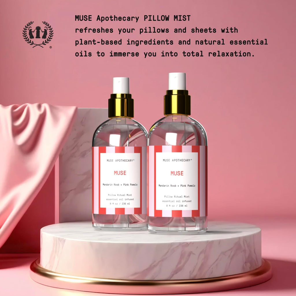 Pillow Ritual Aromatic Mist Mandarin Rose and Pink Pomelo 8 oz