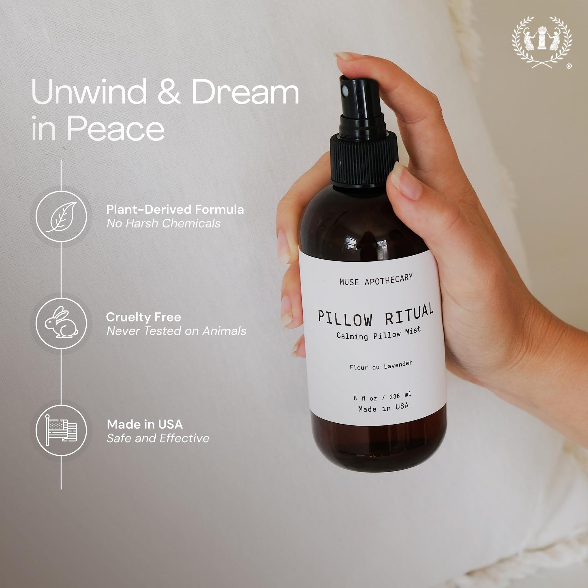 Fleur du Lavender Pillow Mist 4 oz