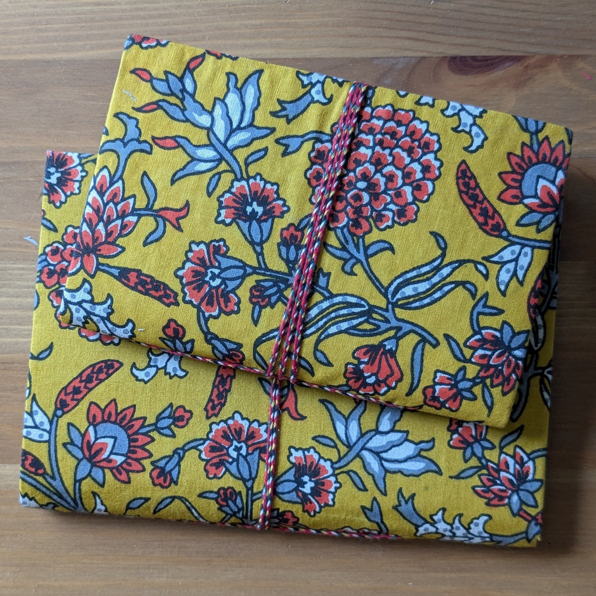 Handmade Cotton Fabric Journal 5 x 7 inch Fair Trade
