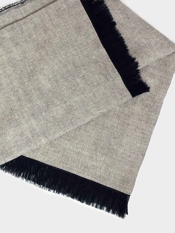 Organic Cotton Two Toned Yoga Blanket