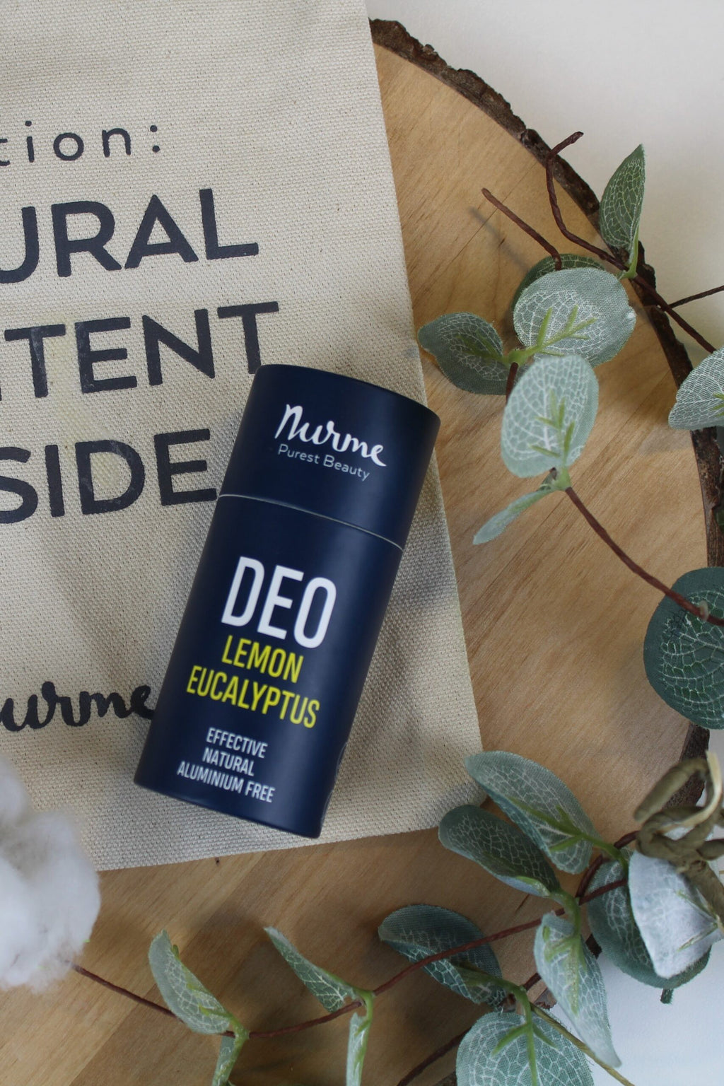 Natural Deodorant – Lemon & Eucalyptus, 80g