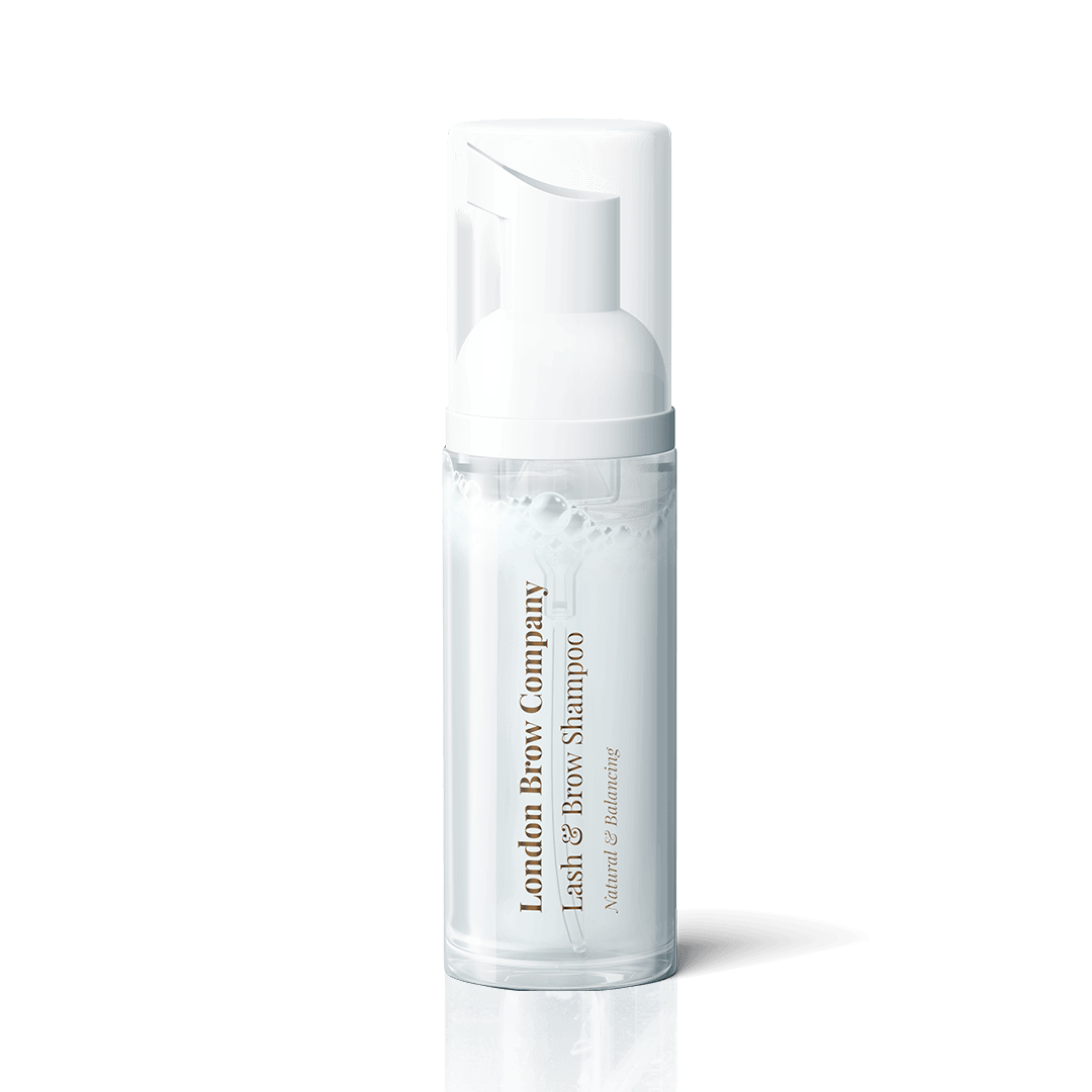 Natural Eyebrow and Eyelash Shampoo Foaming Cleanser