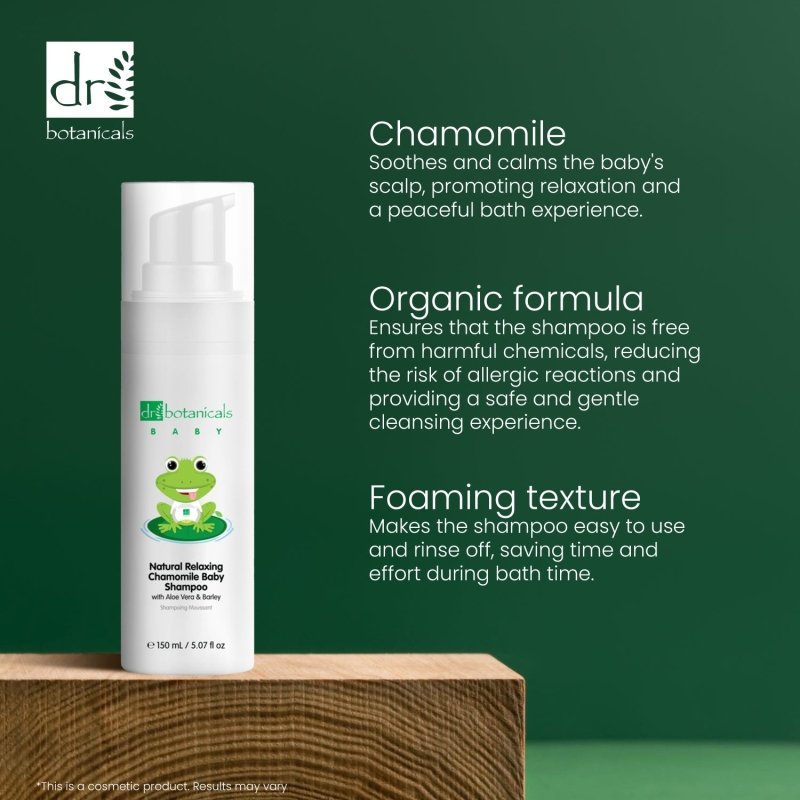Natural Chamomile Baby Shampoo 150ml