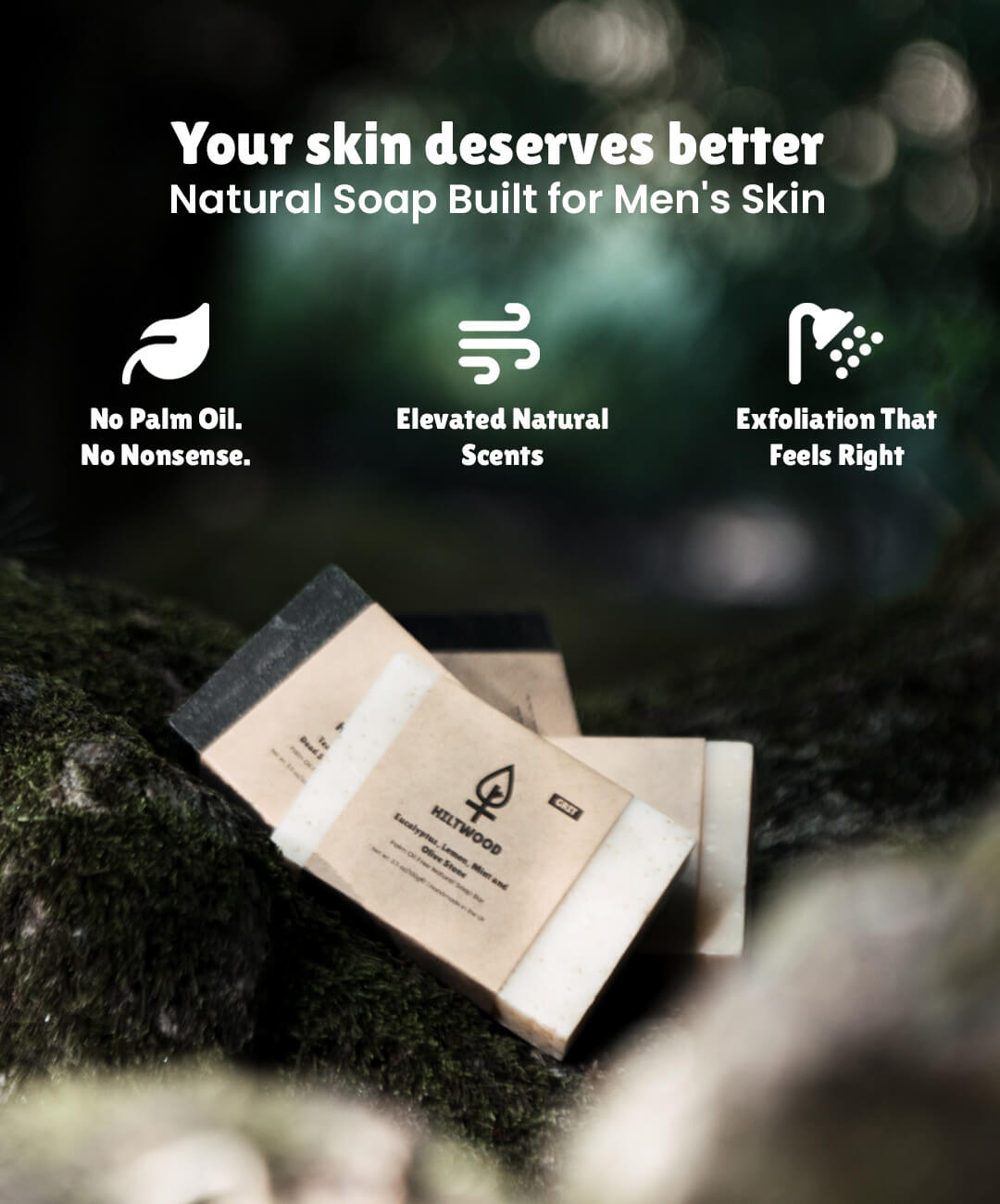 Natural Soap Bar Bundle 8 Pack