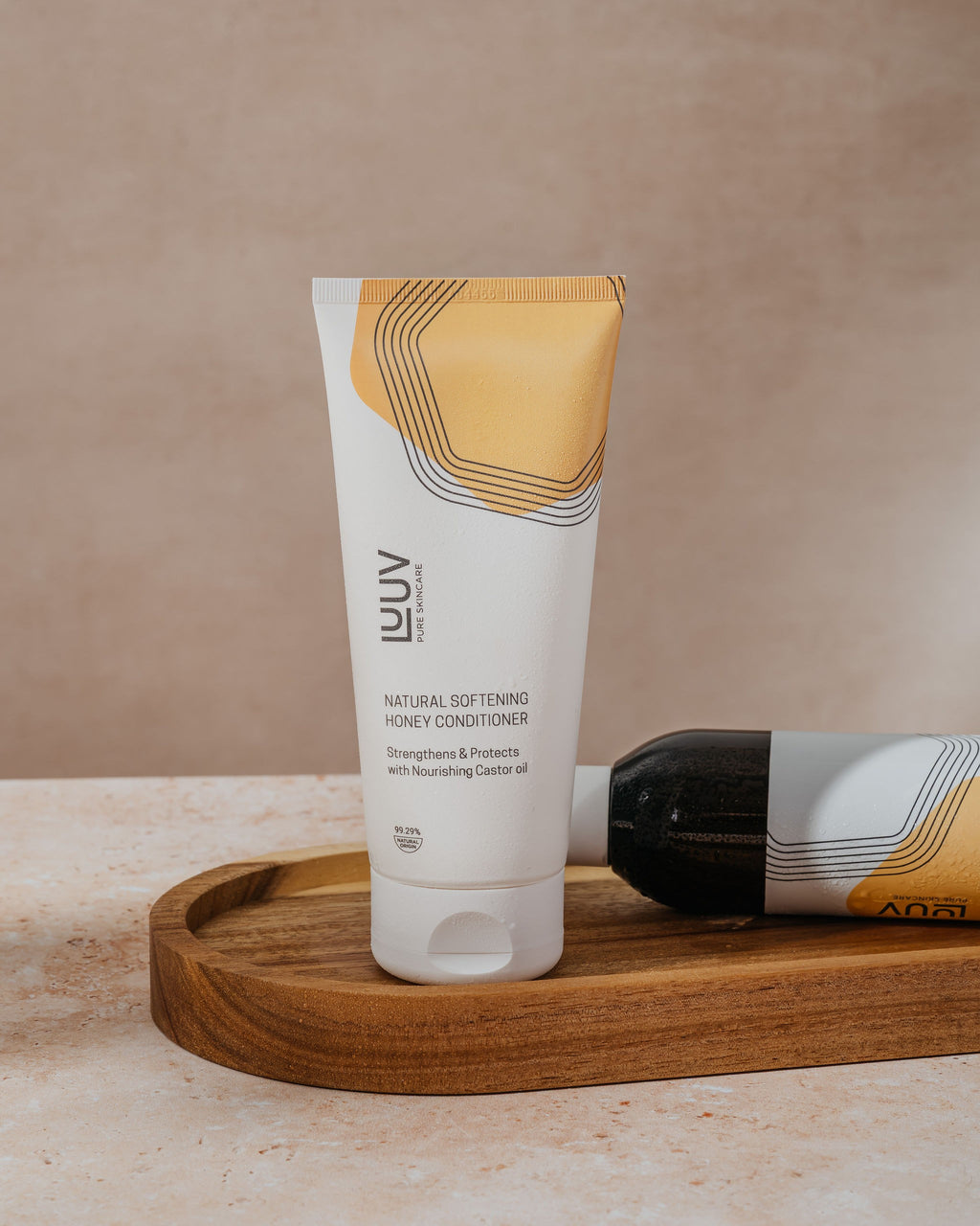 Natural Honey Shampoo & Conditioner for Manageable and Healthy Hair - Eco-Friendly and Gentle by LUUV at www.brixbailey.com
