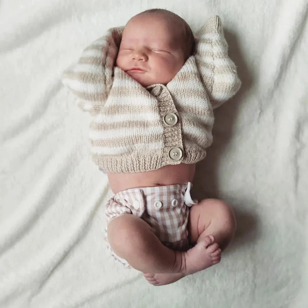Newborn Reusable Cloth Nappy in Celestial