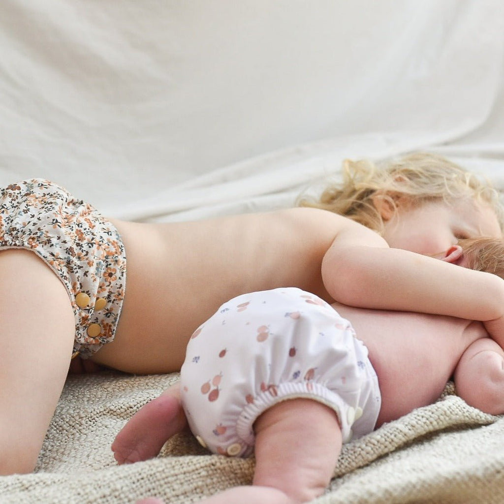 Newborn Reusable Cloth Nappy in Celestial