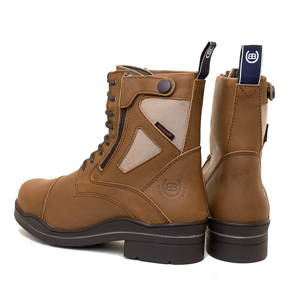 Kentucky Storm Waterproof Jodhpur Boots in Mocha