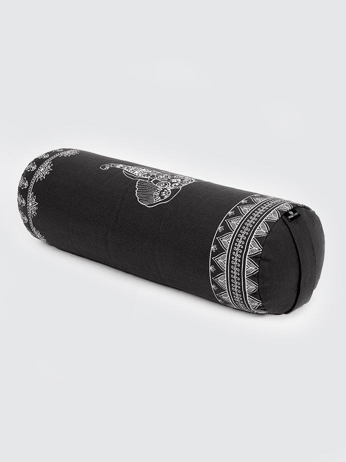Organic Buckwheat Round Meditation Bolster Cushion