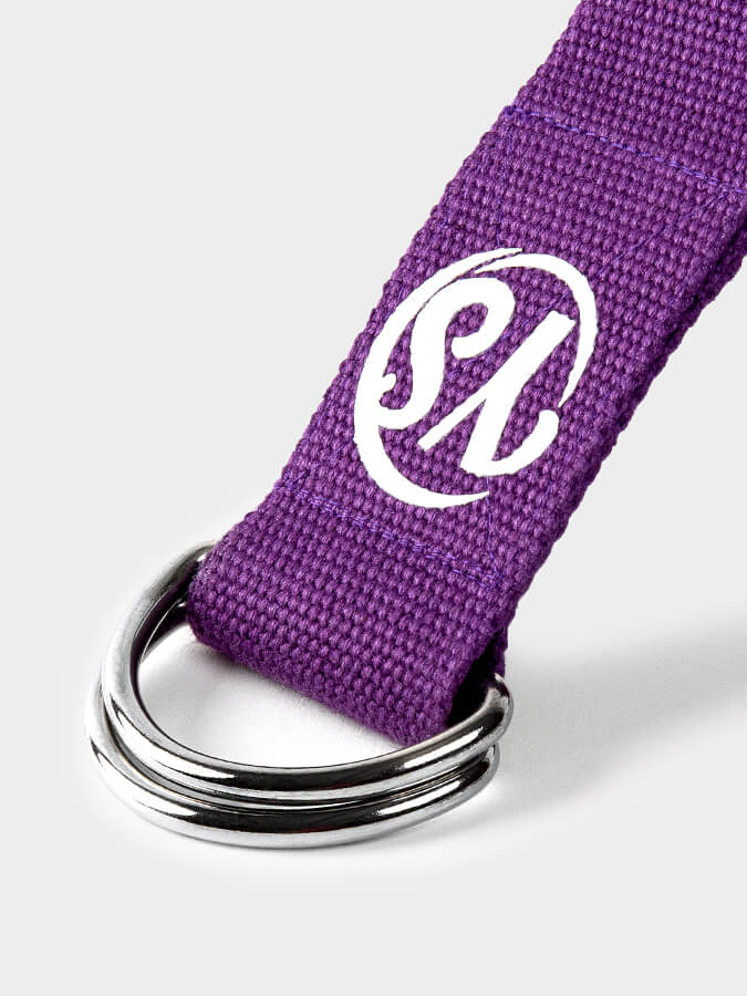 Organic Cotton D-Ring Yoga Belt Strap 2.5m