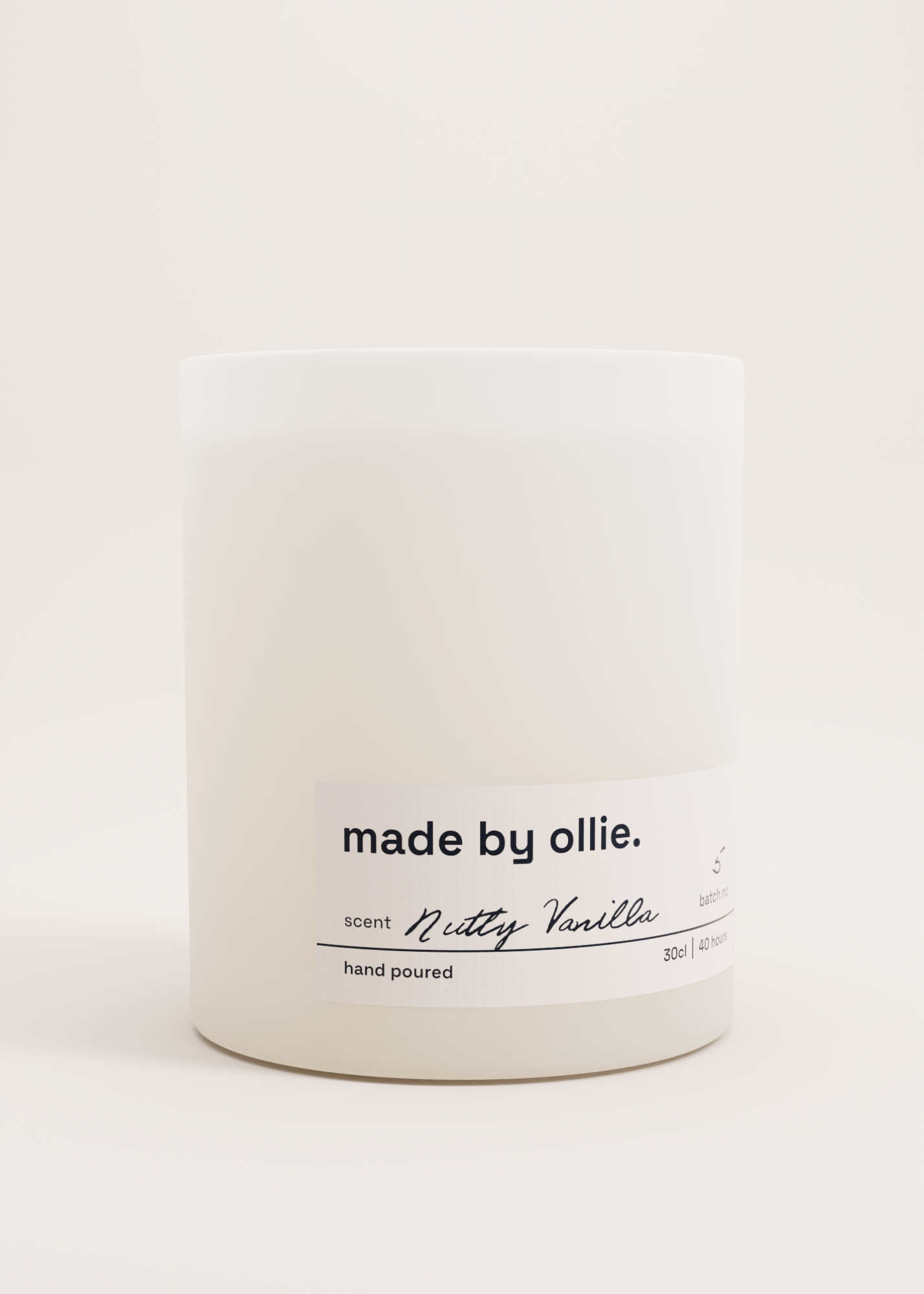 Nutty Vanilla Spread