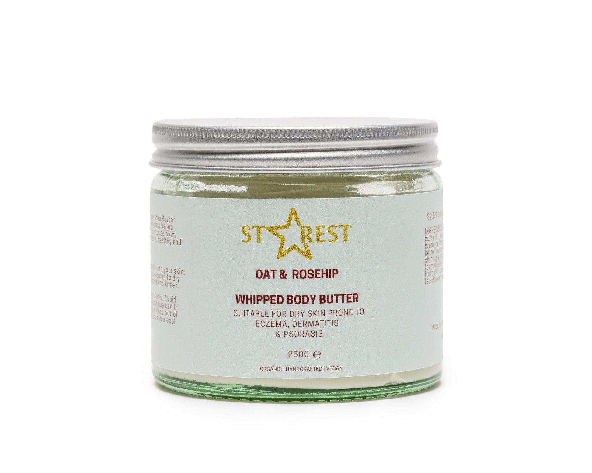 Oat and Rosehip Whipped Body Butter