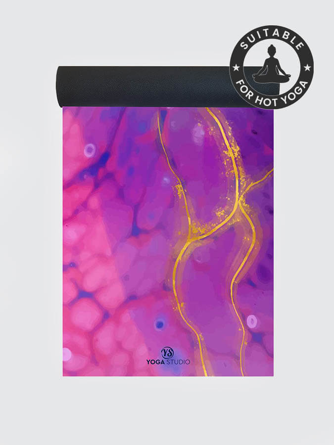 Vegan Suede Microfiber Yoga Mat 4mm