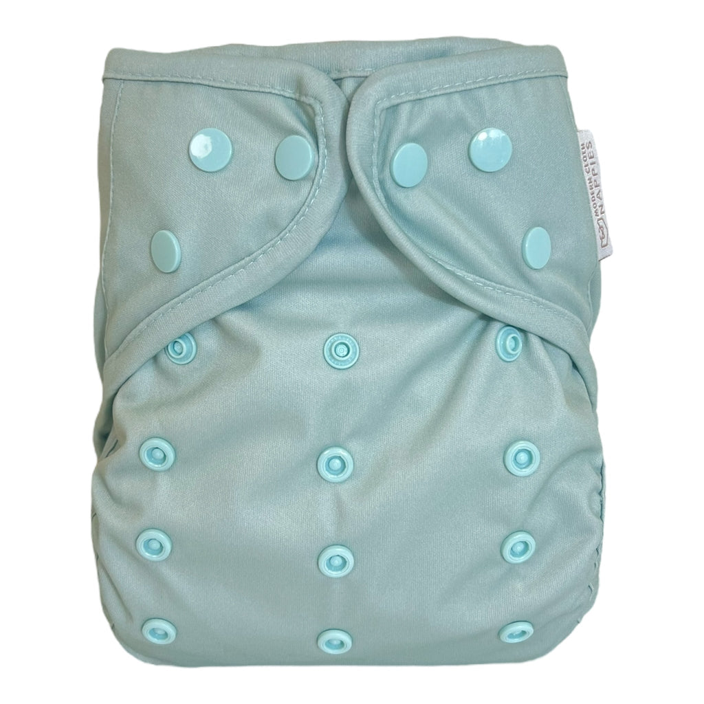 One Size Reusable Cloth Nappy Wrap in Dewkist