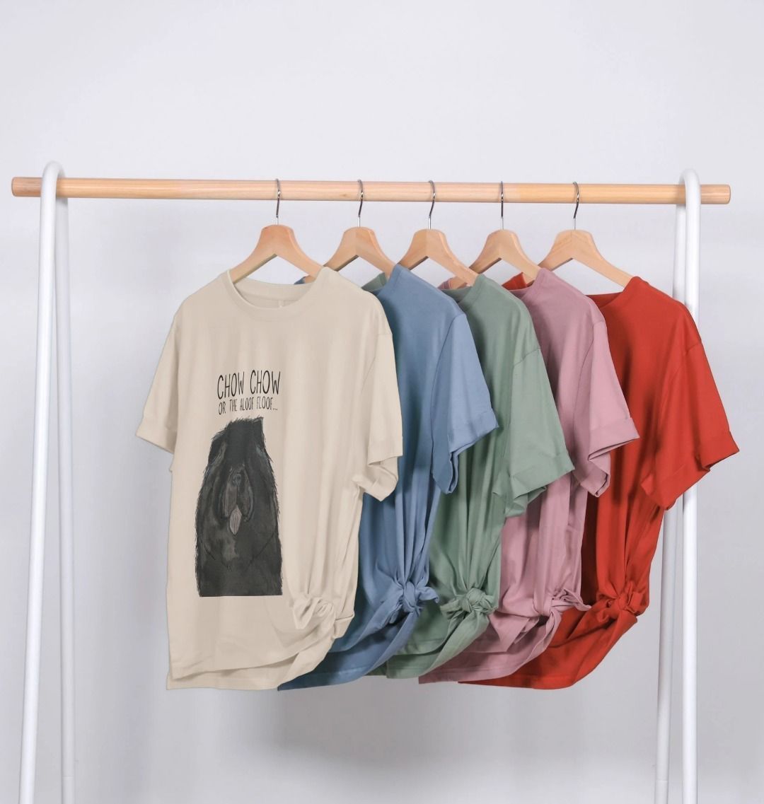 Black Chow Chow Women's Relaxed Fit T-Shirt The Aloof Floof