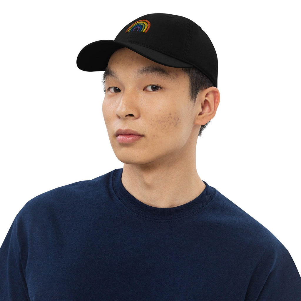 Rainbow Baseball Cap in Organic Cotton