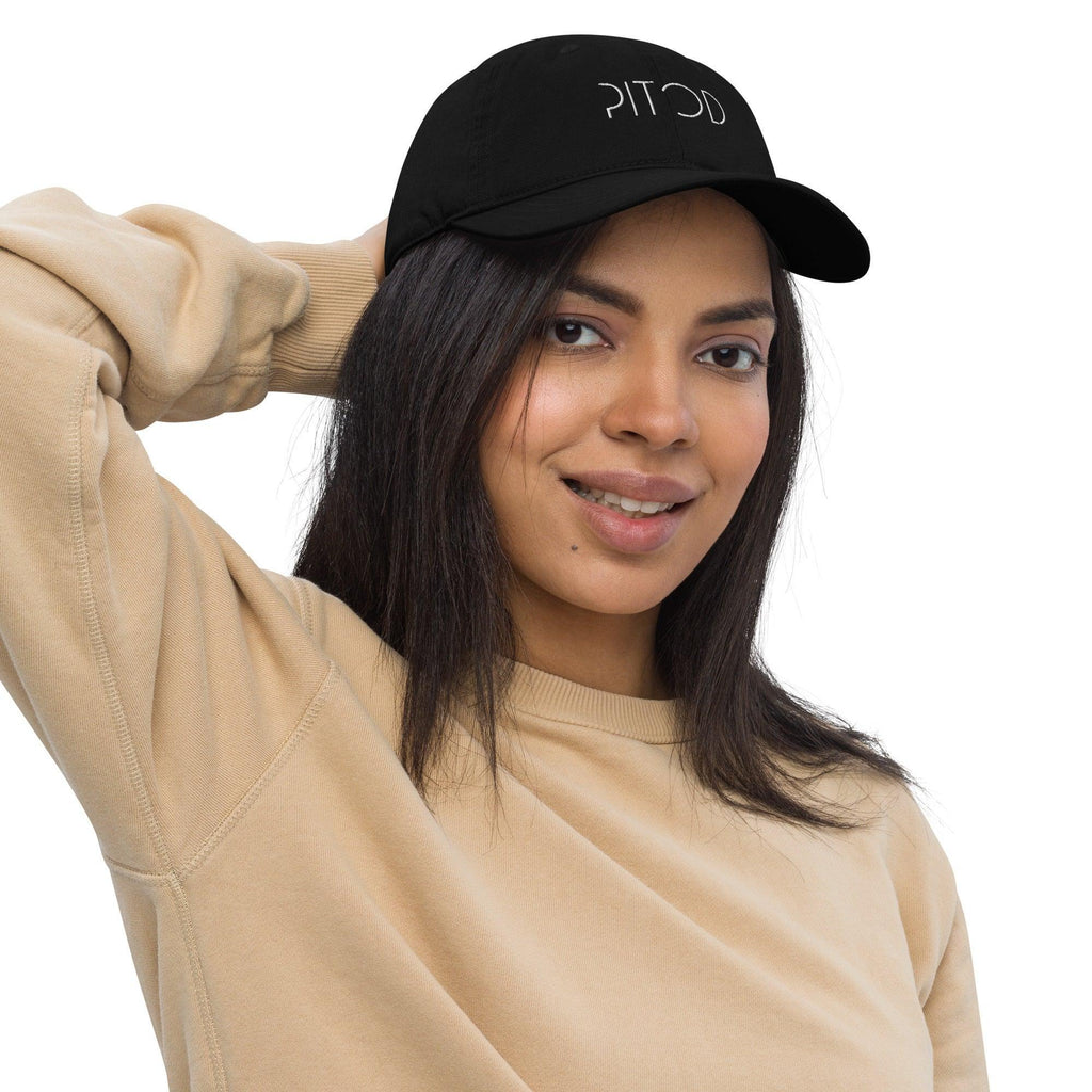 Black Baseball Cap in Organic Cotton