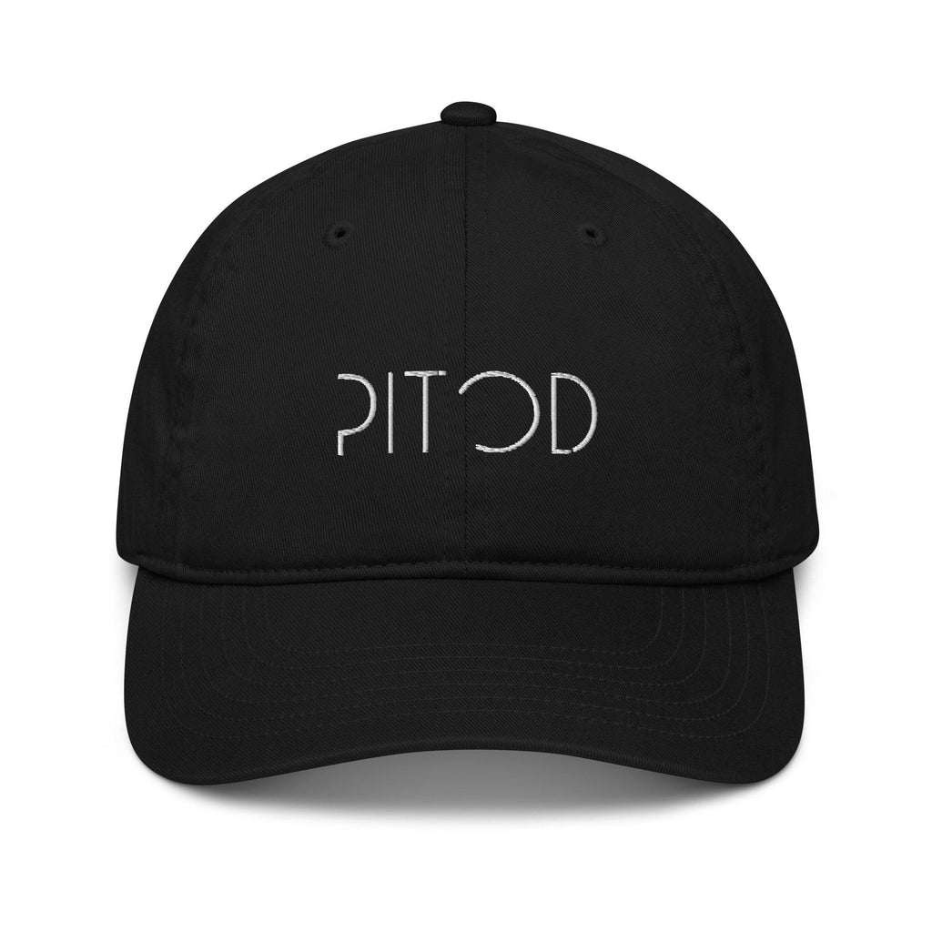 Black Baseball Cap in Organic Cotton