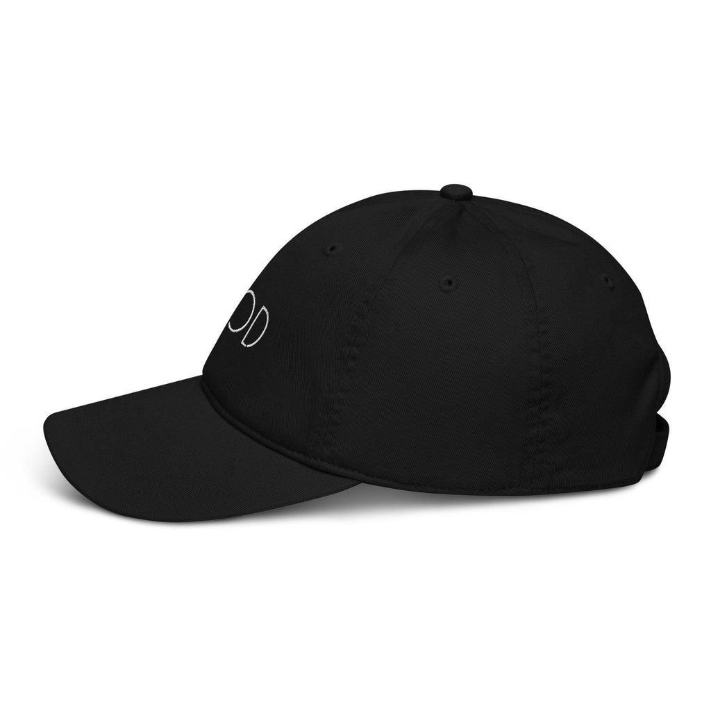 Black Baseball Cap in Organic Cotton