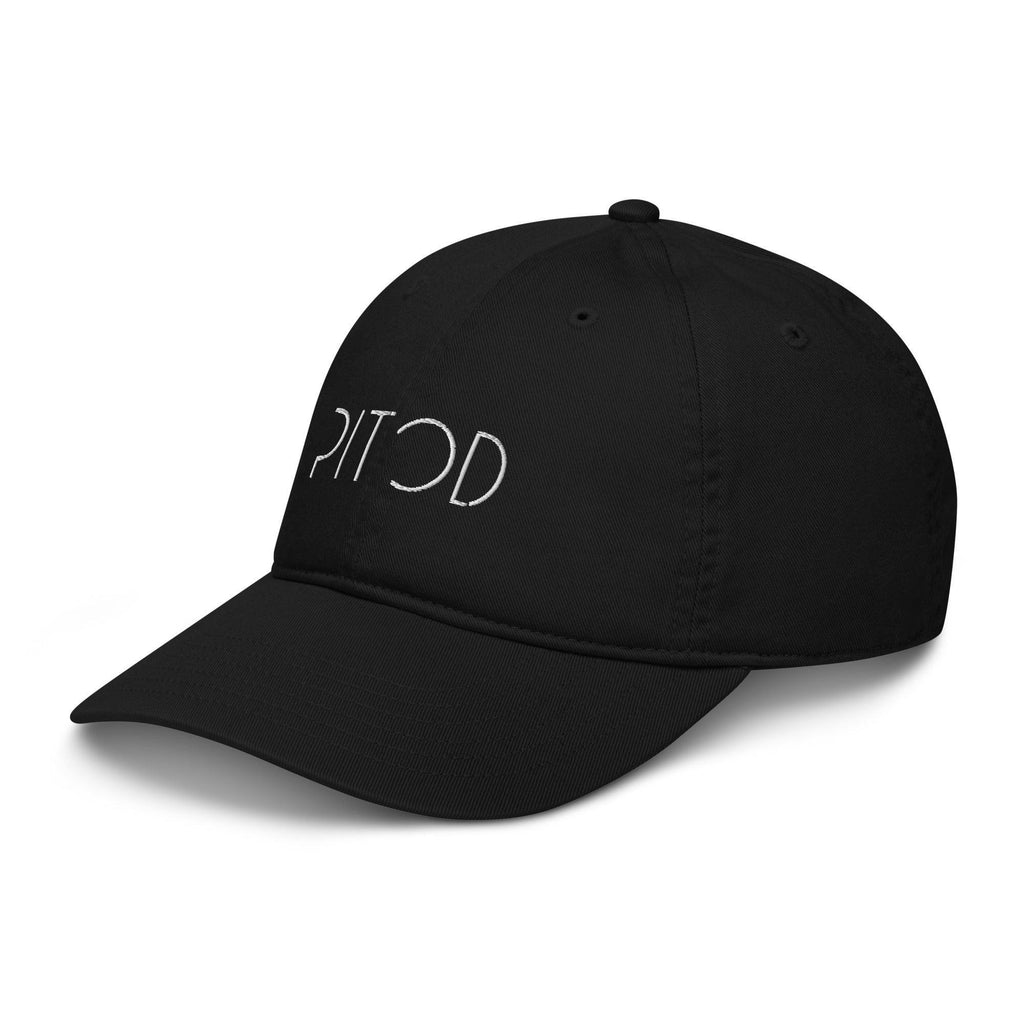Black Baseball Cap in Organic Cotton